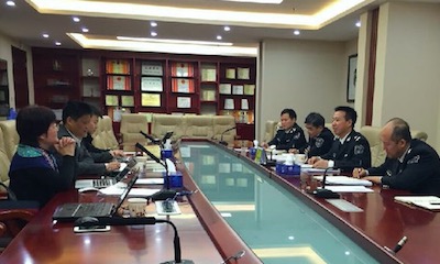 摩域体育平台董事长杨冰之一行拜访国家渔业船舶检验局